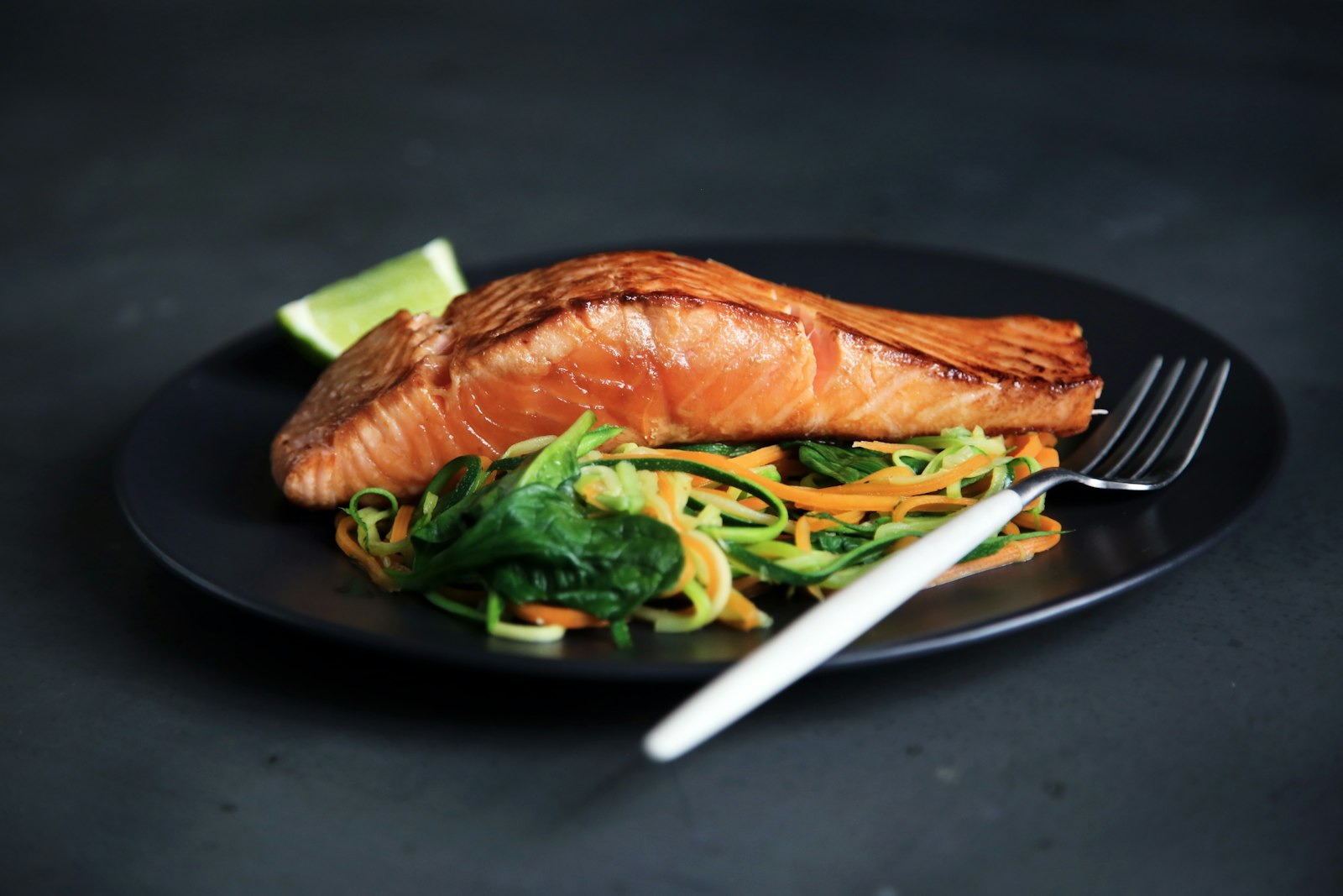 Seared fish, placeholder